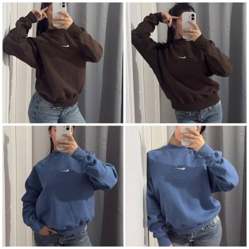 Buzo Oversize Manga y Cintura Ancha, Logo Bordado. - Miniatura 1