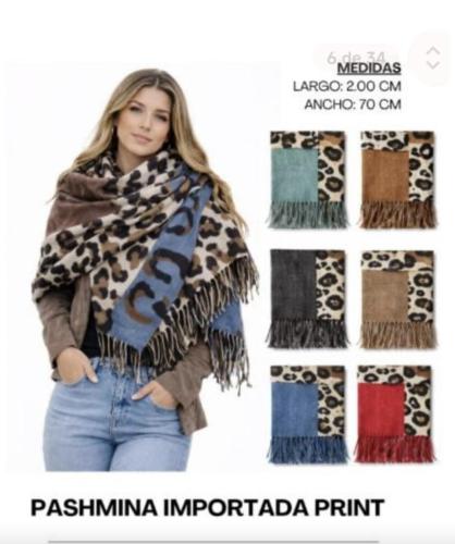 Phasminas Animal Print Premium Super Abrigados - Miniatura 3