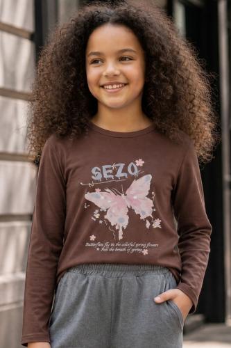 Camisetas de Algodón Peinado Mariposa - Miniatura 3