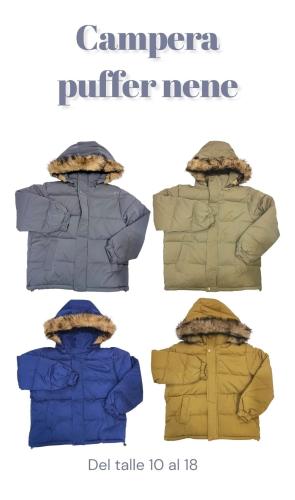 Campera Puffer Varón Impermeable con Pielcap. Desmontable - Miniatura 1