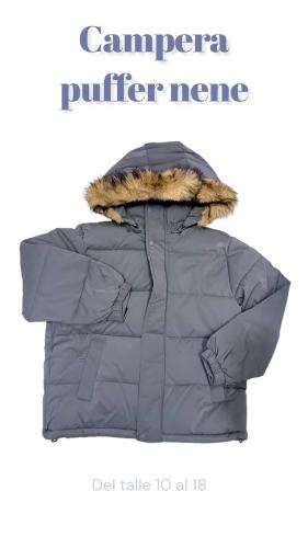 Campera Puffer Varón Impermeable con Pielcap. Desmontable - Miniatura 3