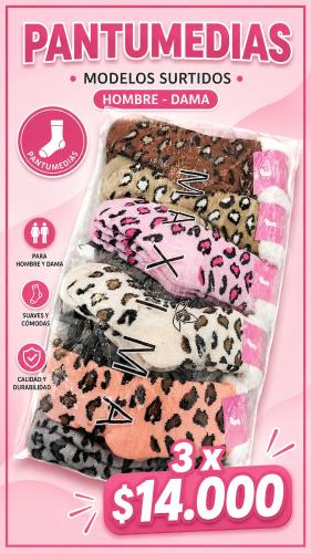 Pantumedias Hombre Dama X 3 - Miniatura 1
