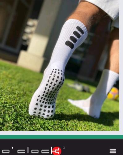 Medias Futbol Antideslizante Hombre Algodon - Miniatura 1