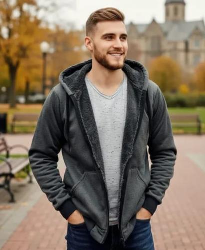 Campera con Piel - Miniatura 1