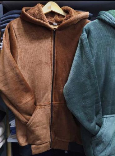 Campera Corderito con Piel - Miniatura 1