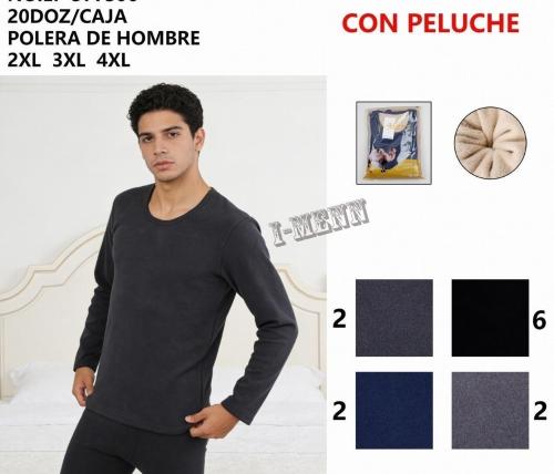 Camisetas Térmicas de Hombre con Peluche - Miniatura 3