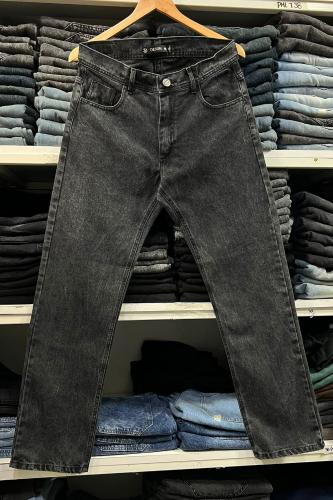 Pantalón Mom Liso Clásico Gris Oscuro - Miniatura 1