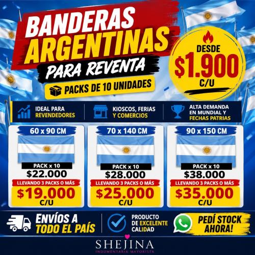 Banderas Argentina - Miniatura 1