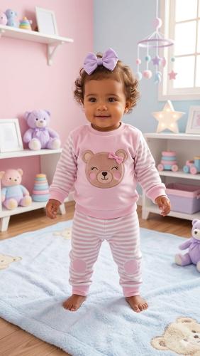 Conjunto Plush Bifas :zoo Beba - Miniatura 1