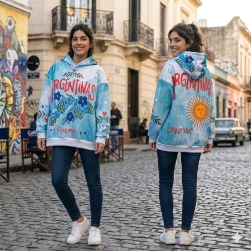 Buzos Oversize Frizado - Miniatura 3
