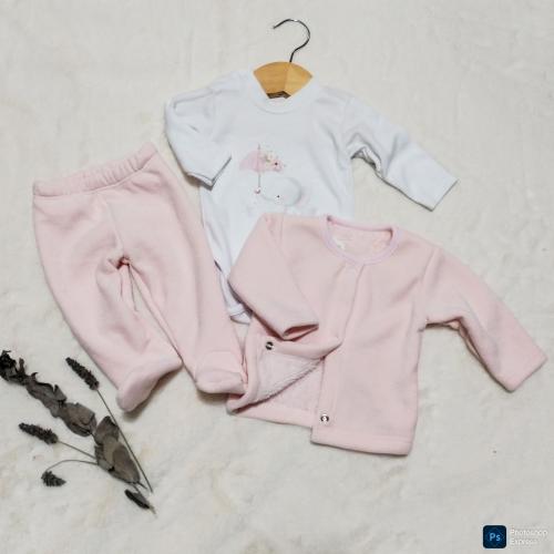 Conjunto 3 Piezas Corderito para Bebé - Miniatura 2