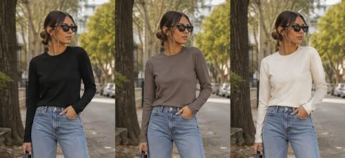 Remeras Morley Manga Larga Único Talle L - Miniatura 3