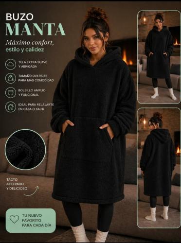 Maxi Buzo Manta Polar - Miniatura 3