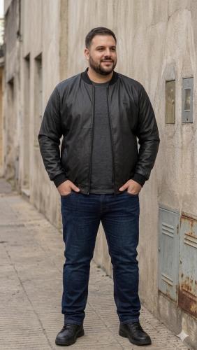 Campera Engomadas Talles Especiales - Miniatura 3