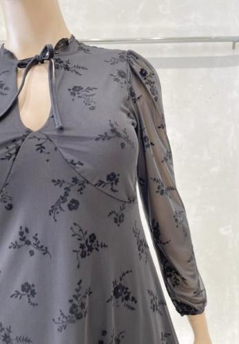 Vestido Flock Tul Plato Talles 3/5/7/9 - Miniatura 2