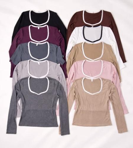 Camiseta Escote Combinado Talles 3/5/7 - Miniatura 2