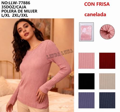Camiseta Termica Canelada - Miniatura 1