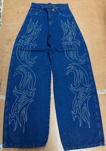 Baggy Cinta Blue con Stass