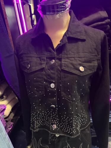 Campera Black Strass - Miniatura 1