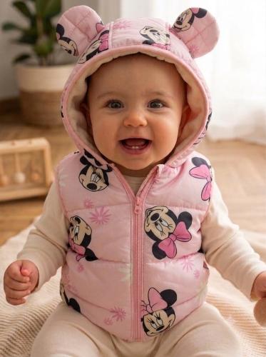 Chaleco Beba Minie con Piel Rosa 3 al 6 - Miniatura 1