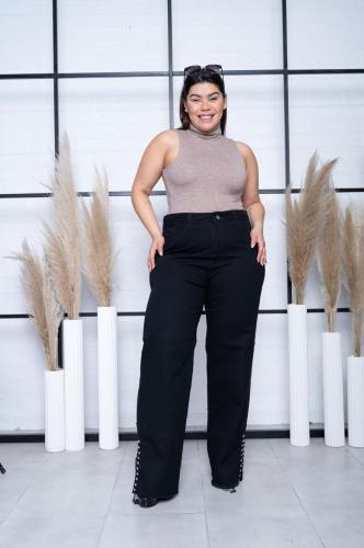 Wide Leg Black Tachas - Miniatura 2