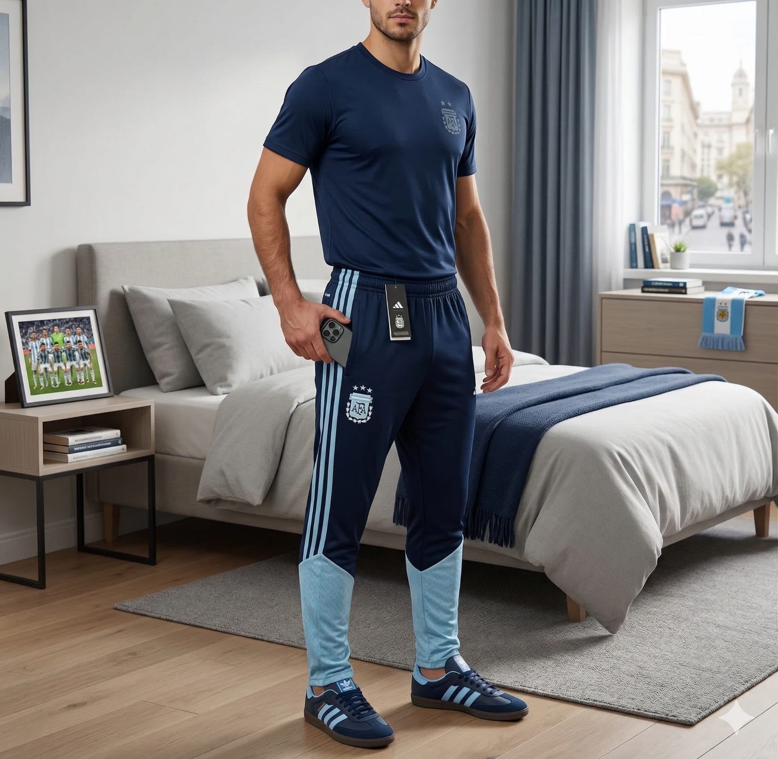 Pantalón Deportivo,afa  , Temporada 2026. - Imagen 2