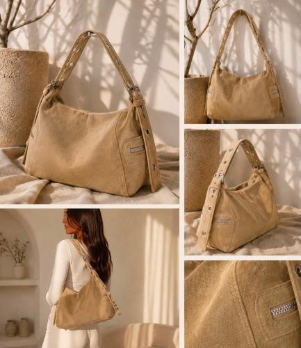 Cartera Mini Bag Gamuza - Miniatura 1