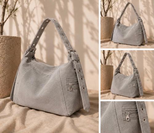 Cartera Mini Bag Gamuza - Miniatura 3