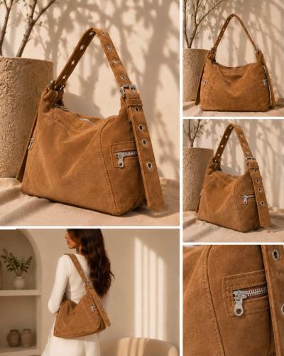Cartera Mini Bag Gamuza - Miniatura 7