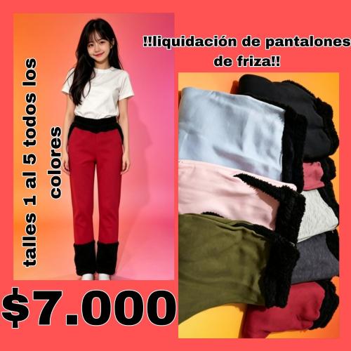 Pantalón de Dama. Frizado