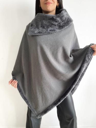 Ponchos de Darlon con Piel - Miniatura 1