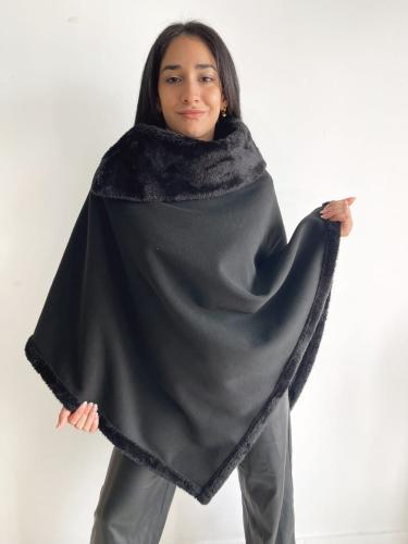 Ponchos de Darlon con Piel - Miniatura 4