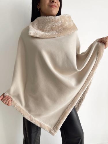 Ponchos de Darlon con Piel - Miniatura 5