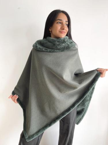 Ponchos de Darlon con Piel - Miniatura 7