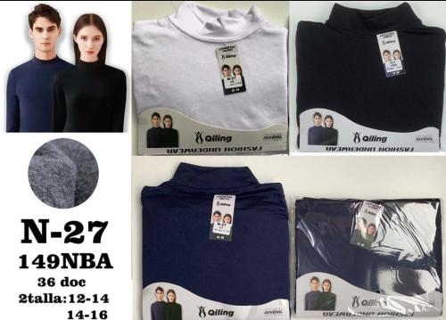 Media Polera Juvenil Unisex Qiling