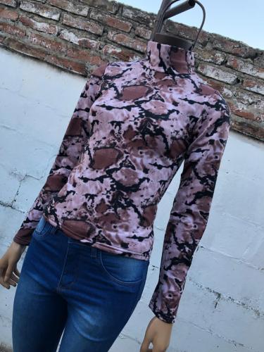 Polera Animal Print Frizado - Miniatura 7