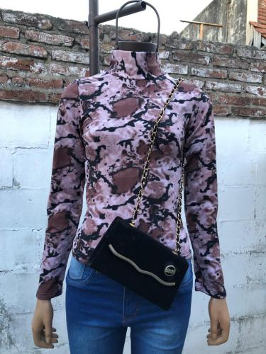 Polera Animal Print Frizado - Miniatura 8