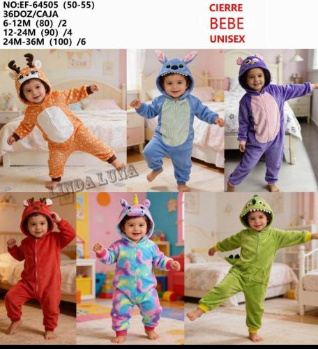 Pijama Personaje de Bebe