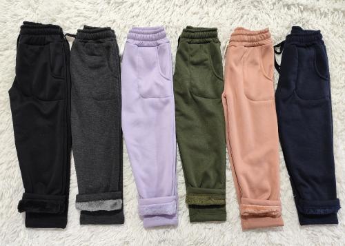 Pantalón Jersey con Piel Niño - Miniatura 2