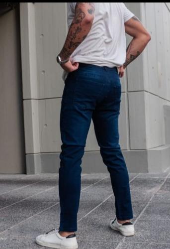 Pantalon Jeans Elastizado Calse Semi Intermedio