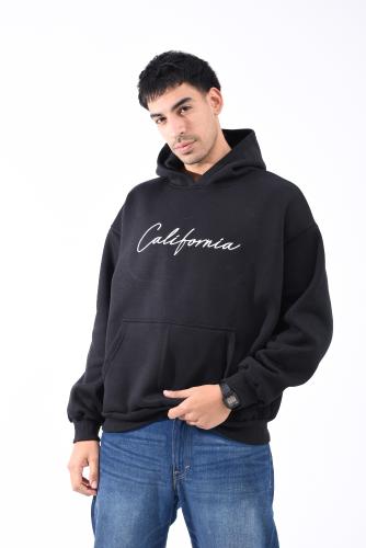 Buzos Boxy Fit Unisex Algodon Peinado Bordado California - Miniatura 3