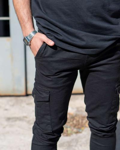 Jogger Cargo Gabardina