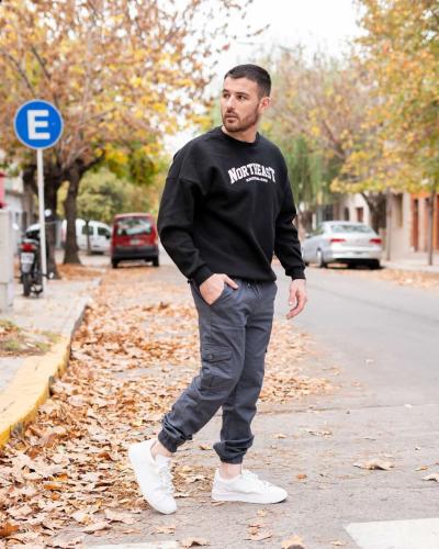 Jogger Cargo Gabardina