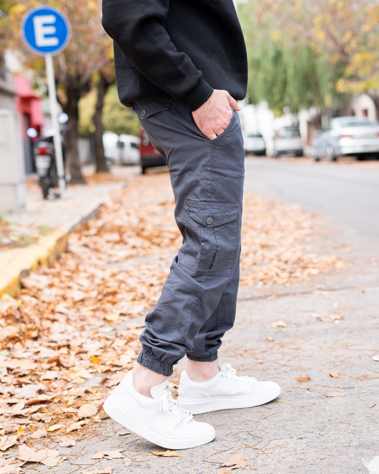 Jogger Cargo Gabardina - Imagen 2