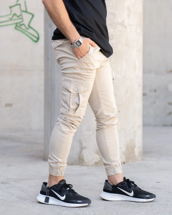 Jogger Cargo Gabardina