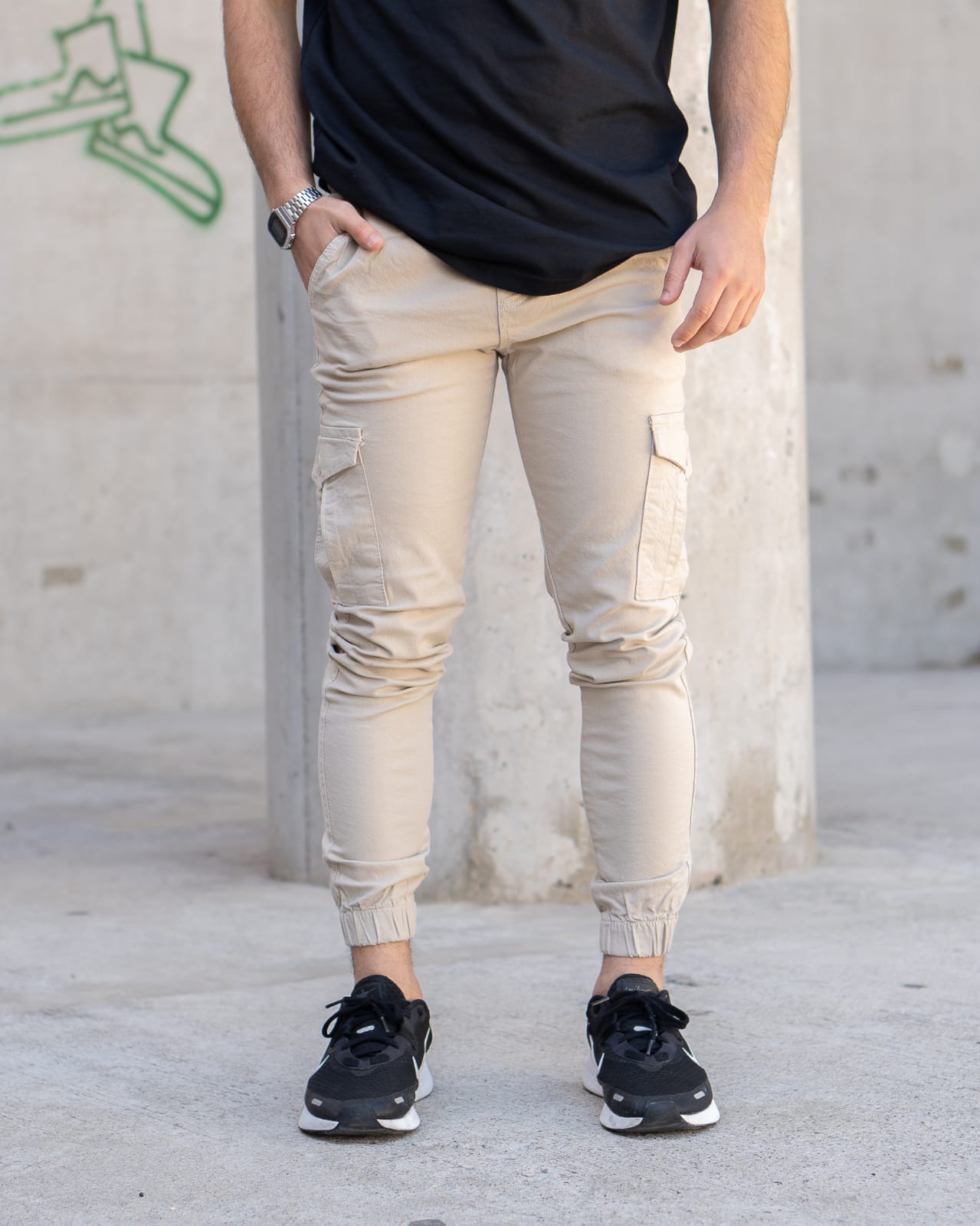 Jogger Cargo Gabardina - Imagen 3