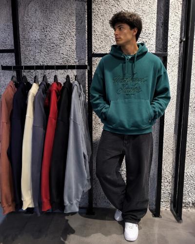 Buzo Boxy Fit Bordado