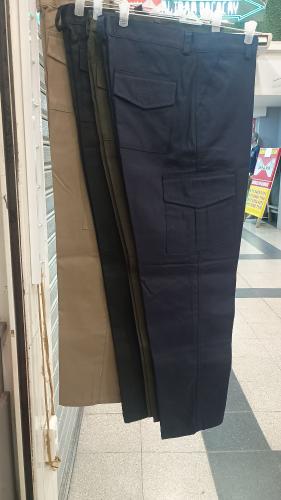 Pantalón Cargo Gabardina Rígida