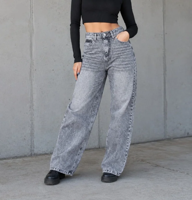 Baggy Gris Localizado