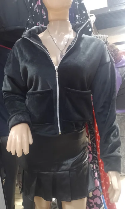 Campera Plus con Piel